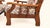 Vintage Lounge Chairs in Wood and Floral Fabric, 1970s, Set of 2 For Sale - Image 6 of 11