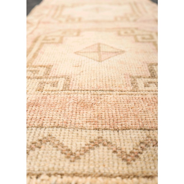 Turkish Turkish Mini Rug Oriental Hand Knotted Vintage Rug 1'9" x 3'1" #21290 For Sale - Image 3 of 8