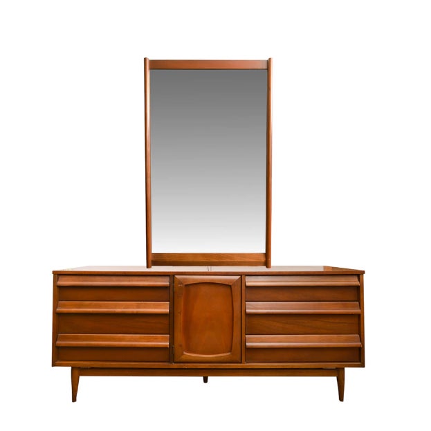 Style House MidCentury Modern Dresser With Mirror Chairish