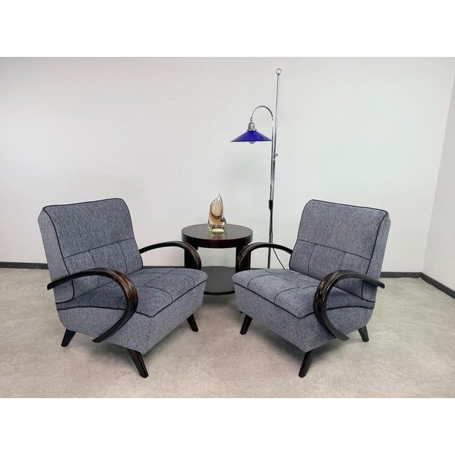 Mid-Century Modern Lounge Chairs by František Jirák, 1960s, Set of 2 For Sale - Image 3 of 12