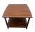 1960s Danish Mid Century Modern Lane Side Table, Nightstand, Bottom Drawer and Shelf For Sale In Palm Springs - Image 6 of 12