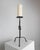 This vintage candleholder made of hand-forged iron in a brutalist design dates back to the 1970s in Italy. The striking...