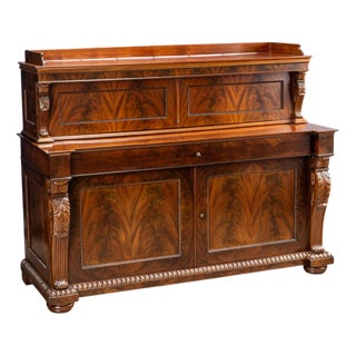 19th Century Writing Desk in Mahogany ,Italy For Sale