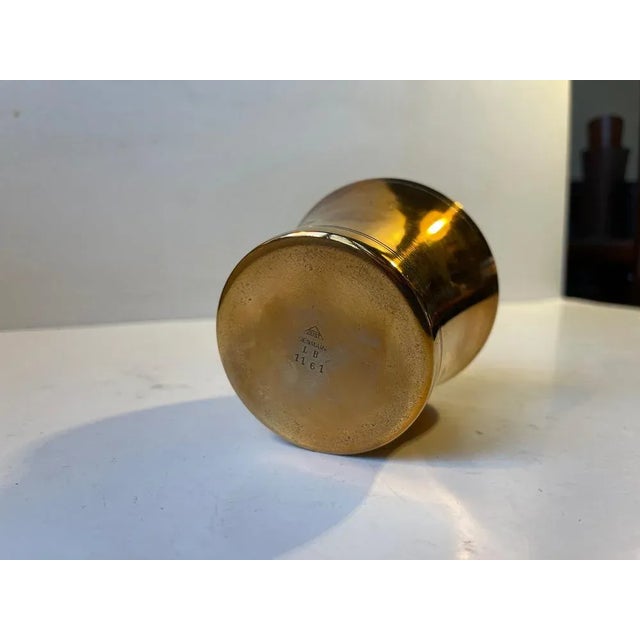 1930s Art Deco Bronze Vase by Just Andersen, 1930s For Sale - Image 5 of 11