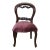 Antique Victorian Mahogany Balloon Back Child Doll Salesman Sample Parlor Chair For Sale