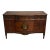 Early 20th Century Neoclassical Mahogany Sideboard With Hand-Painted Oval Medallion & Bronze Ormolu For Sale
