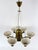 Mid-Century Modern Six-Armed Chandelier from Hans Bergström, Sweden, 1950s For Sale - Image 15 of 18