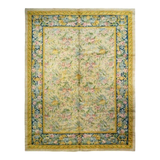 Fine Antique French Savonnerie Rug 10'2'' X 13'0'' For Sale