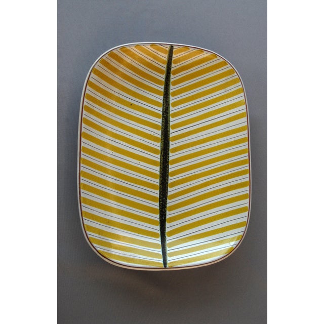 1950s Hand Painted Bowl by Stig Lindberg for Gustavsberg, Sweden, 1950s For Sale - Image 5 of 10