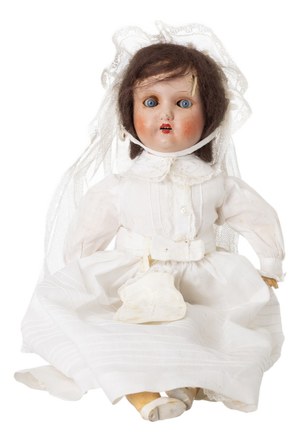 Antique Porcelain Doll by Heinrich Handwerck