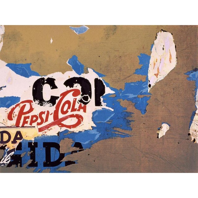 Mimmo Rotella, Pepsi, 1997, Screen Print For Sale - Image 7 of 7