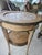 French Louis 16th Style Bronze, Marble and Wood Gueridon Table For Sale - Image 11 of 13
