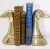 Metal Vintage Brass Mallard Duck Head Bookends Sarreid Style 1950's a Pair For Sale - Image 7 of 10