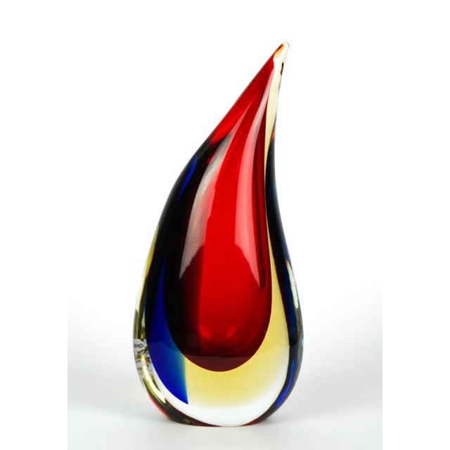 Blown Sommerso Murano Glass Vase by Michele Onesto for Made Murano Glass, 2019 For Sale - Image 9 of 9