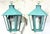 Hand-Crafted Vintage Solid Brass Hexagonal Hanging Lanterns, Usa For Sale - Image 13 of 16