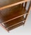 Antique Mission / Arts and Crafts Style Oak Five Shelf Open Bookcase or Shelving, Double Sided For Sale - Image 10 of 11