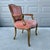 French Vintage Kindel Attributed French Arm Chair With Nail Head Trim For Sale - Image 3 of 11