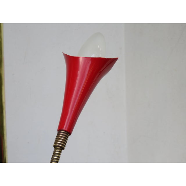 Italian Red Brass Filigree Pendant, 1950s For Sale - Image 10 of 15