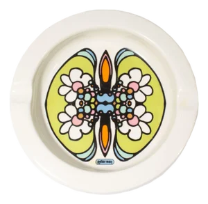 Peter Max Psychedelic Pop Art Iroquois Ashtray