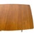 Brown Mid-Century Walnut Extension Dining Table, Sculpted Base For Sale - Image 8 of 18