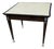 Nancy Corzine Marchand French Mahogany & Leather Game Table For Sale