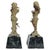 19th Century Art Nouveau Carmen & Mignon Bronze Figures on Plinths - Pair For Sale - Image 11 of 14
