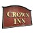 Vintage Crown Inn Pub Sign For Sale