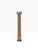 Antique Neoclassical Corinthian Column in Faux Marble Painted Wood For Sale - Image 4 of 5