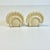 Tan 1970s Vintage Boho Chic Americana Ceramic Trompe L’Oeil Turkey Salt and Pepper Shakers - A Pair For Sale - Image 8 of 11