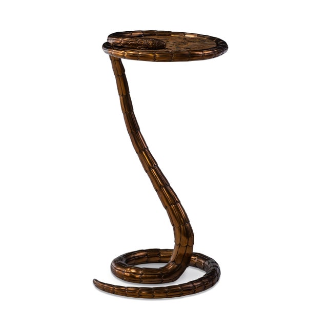 2020s Maitland-Smith Serpent Drink Table For Sale - Image 5 of 5