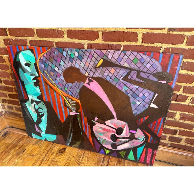 Artist: Elliott Twery (United States, 1923-2007) Title: Jazz Band Period: 1950s Place of Origin: New Orleans, Louisiana...