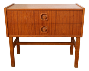 Small Scandinavian Chest of Drawers in Teak, 1960