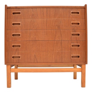 Vintage Danish Teak Chest of Drawers, 1960s For Sale
