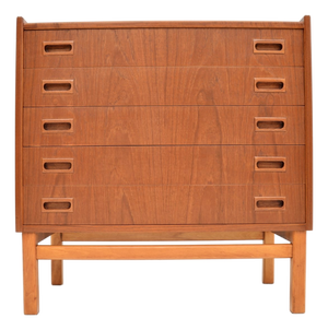 Vintage Danish Teak Chest of Drawers, 1960s
