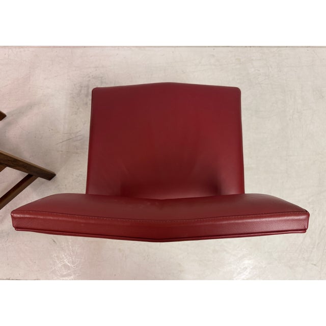 Vintage Danish Leather Dining Chairs, 1960s, Set of 6 For Sale - Image 13 of 18