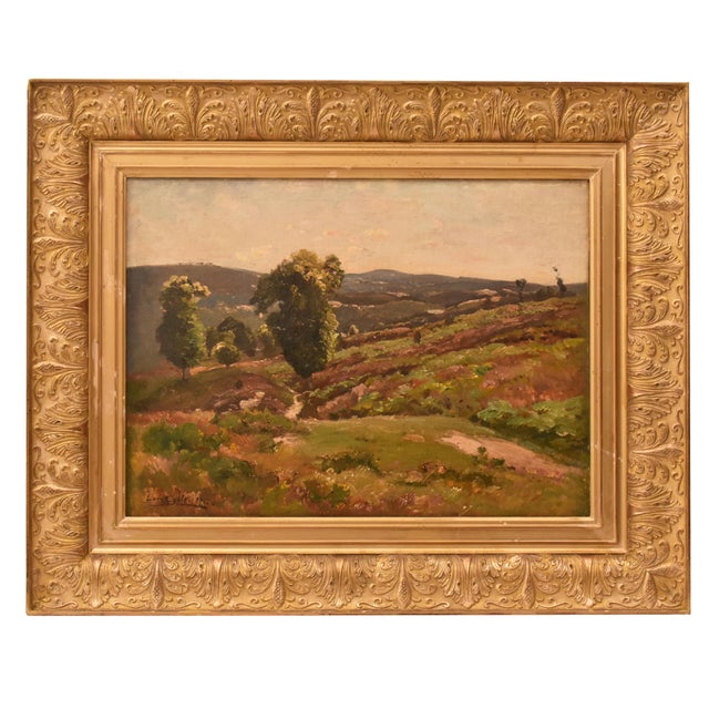 Louis-Alexandre Cabié, French Rural Painting, 1912, Oil on Canvas For Sale - Image 11 of 11