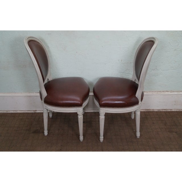 Quality French Louis XVI Dining Chairs Set of 6 Chairish