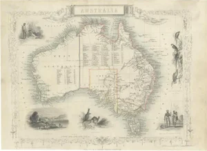 The Tallis and Rapkin Map of Pre-Queensland, 1851