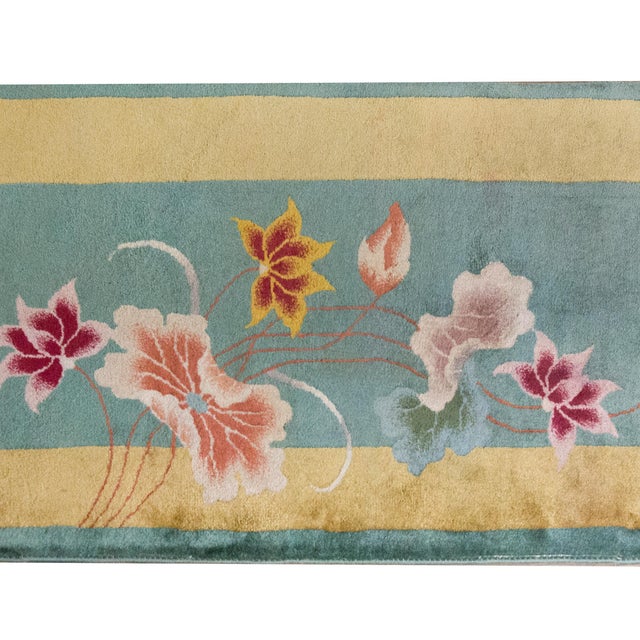 1920s Early 20th Century Chinese Art Deco Rug For Sale - Image 5 of 14