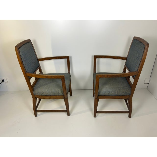 Art Nouveau Armchairs, 1890s, Set of 2 For Sale - Image 6 of 9