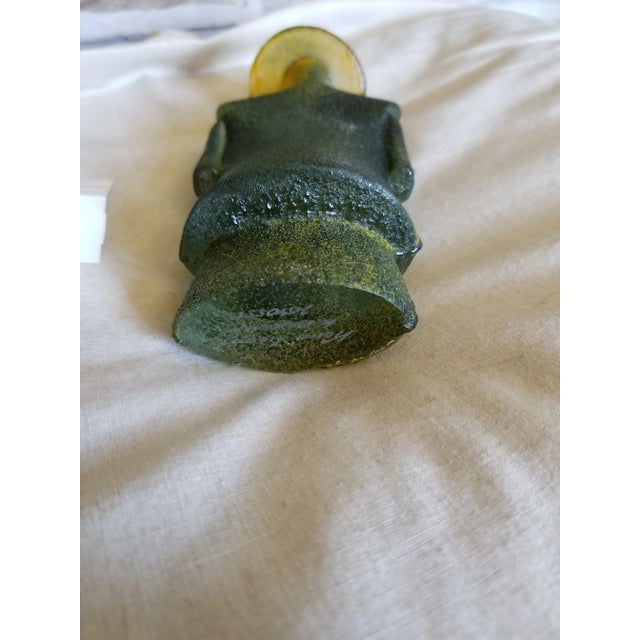 Glass Glass Sculpture by Kjell Engman For Sale - Image 7 of 9