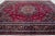 1950s 1950s Vintage Kashan Persian Medallion Wool Rug in Red For Sale - Image 5 of 10