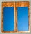 Wood Vintage 70s Burl Wood Mirror - A Pair For Sale - Image 7 of 12