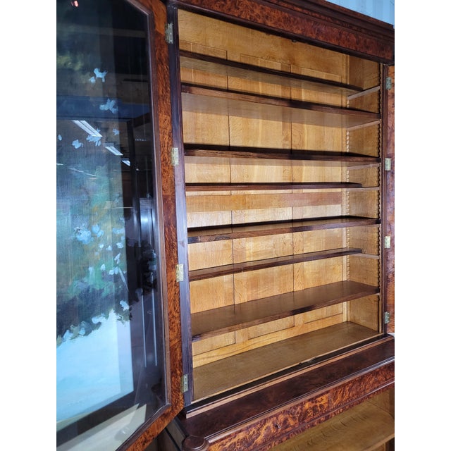 Large Antique Bookcase in Wood, 1800s For Sale - Image 4 of 13
