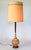 Mid-Century Modern Ceramic and Walnut Lamp For Sale - Image 4 of 12