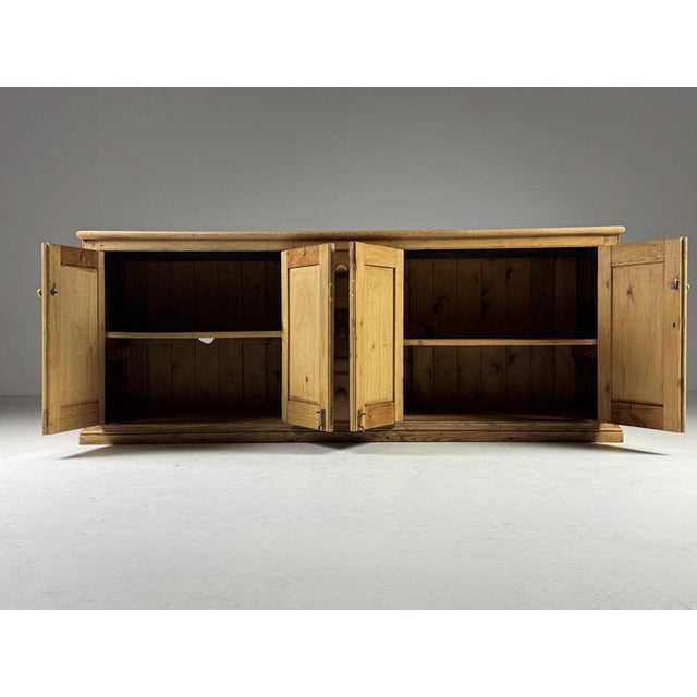 19th Century English Pine Sideboard For Sale - Image 11 of 18