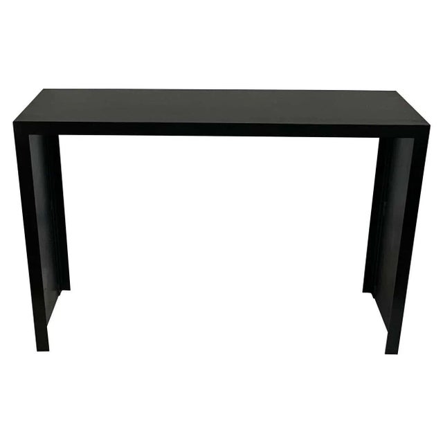 JMF Style Blackened Iron Console For Sale - Image 11 of 11