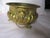 French Antique French Ornate Brass With Lion Head Handles on Lion Paw Feet Jardiniere / Cachepot For Sale - Image 3 of 9
