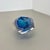 Flavio Poli Murano Glass Faceted Diamond Sommerso Bowl from Flavio Poli, Italy, 1970s For Sale - Image 4 of 18