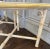 Pair Vintage Faux Bamboo Glass Top Tables For Sale In Kansas City - Image 6 of 8